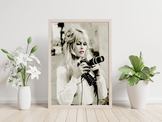 Discover Vintage Brigitte Bardot Poster