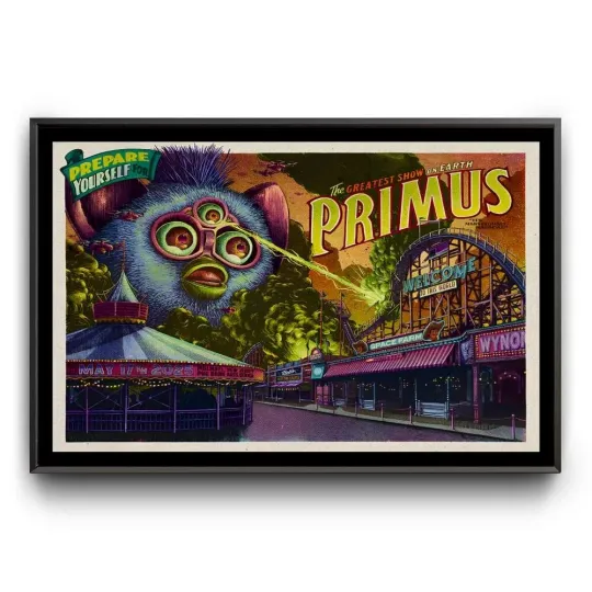 Discover Primus Holmdel, NJ PNC Bank Arts Center May 17 2025 Tour Poster