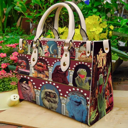 Discover Muppet Show Leather Handbag, Muppet Show Women's Leather Bag Gift