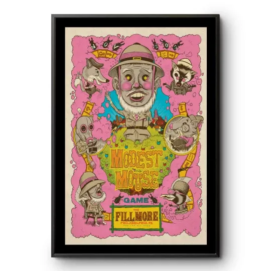 Discover Tour Poster Modest Mouse In Philadelphia PA On November 20 2024 Poster