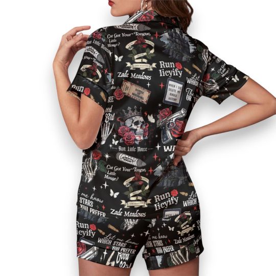 Discover Run Little Mouse Haunting Adeline Short Pajamas Set