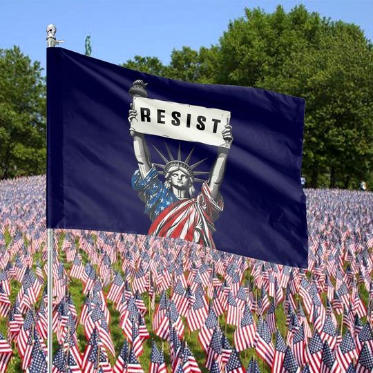Discover RESIST Flag, Anti-Trump Fascism Protest, Persist Insist Repeat