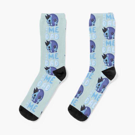 Discover Gymnastics DAD Socks – Gift for Dads Who Love BlueyDad, Father’s Day Idea