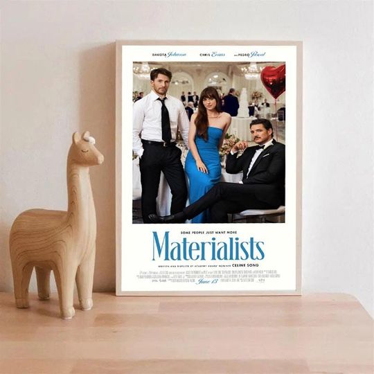 Discover Materialists (2025) Movie Poster, No Framed