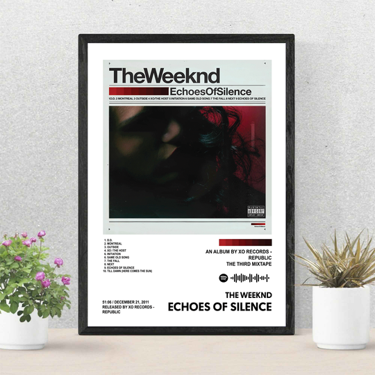 Discover Weeknds - Echoes of Silence Album Poster / Album Cover Poster