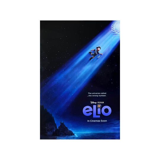 Discover ELIO Movie Poster 2 Sided ORIGINAL Intl Advance Jameela Jamil