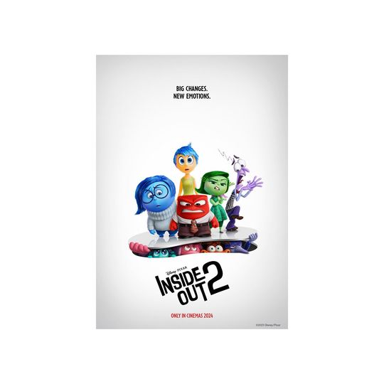 Discover Insidee Outt 2 Movie Poster 2 Sided ORIGINAL Intl Advance Amy Poehler