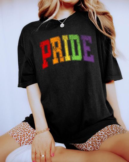 Discover Vintage Pride Shirt, Rainbow Pride Graphic Tee, LGBTQ+ Gay Pride Shirt
