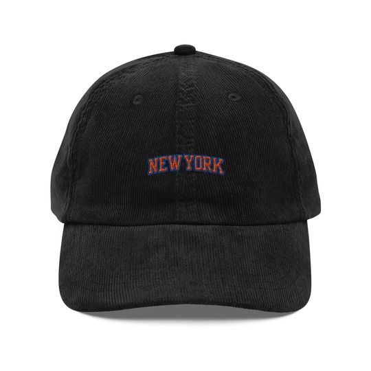 Discover Knicks Vintage Corduroy Cap
