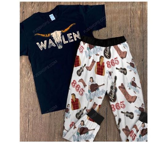 Discover Wallen Western Pajamas Set, Wallen Western Family Pajamas, Wallen Western Family Holiday Pajamas Set