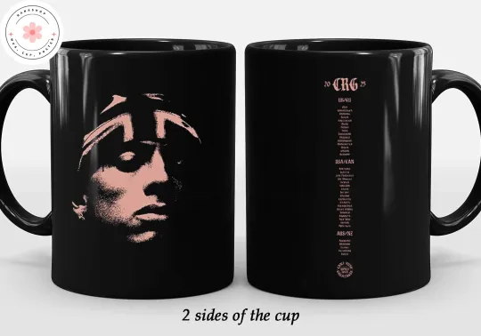 Discover Central Cee Can’t Rush Greatness 2025 World Tour Mug