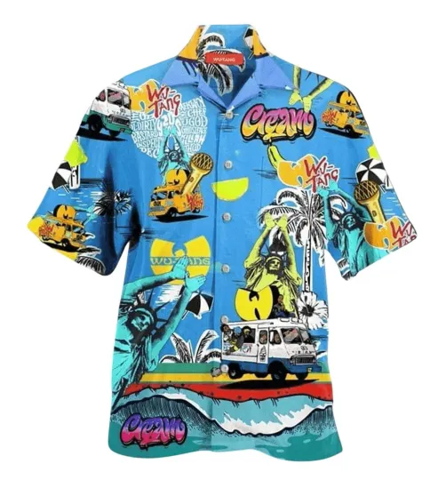 Discover Camping Summer Summer Aloha Shirt