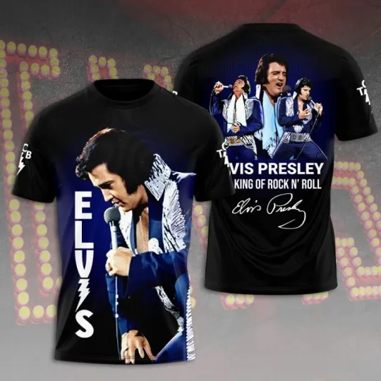 Discover Elvis Presley 3D Unisex T-shirt