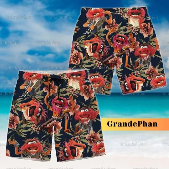 Discover Animal Muppet Button Man Shorts, Muppet  Movie Shorts