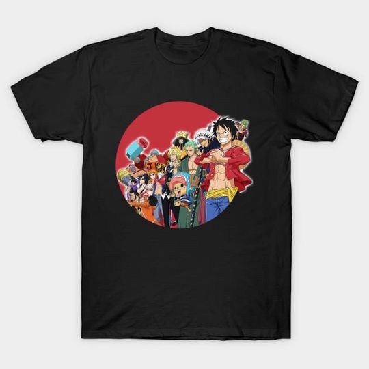 Discover mugiwara crew - One Piece Anime - T-Shirt