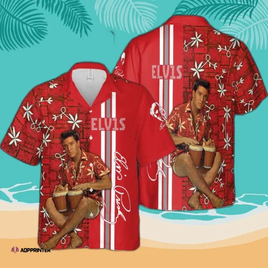 Discover 3d Elvis Presley The King Elvis Presley Hawaiian Shirt