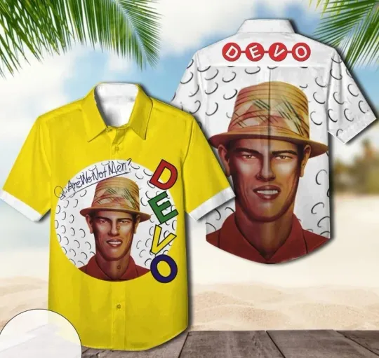 Discover We Not Men A We Are Devo Album Hawaiian Shirt