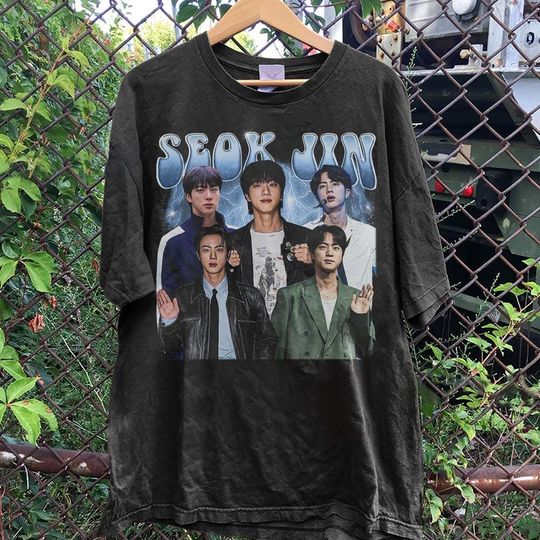 Discover Retro Jin T-shirt, Run Seokjin Ep Tour 2025 Shirt, Jin Echo Album Shirt