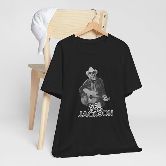 Discover Vintage Country Music T-Shirt, Alan Jackson Tee, Unisex Concert Shirt