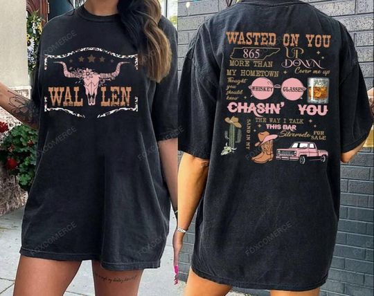 Discover Wallen Shirt, Wallen Bullhead Shirt, Wallen T-Shirt, Cowboy Wallen Shirt