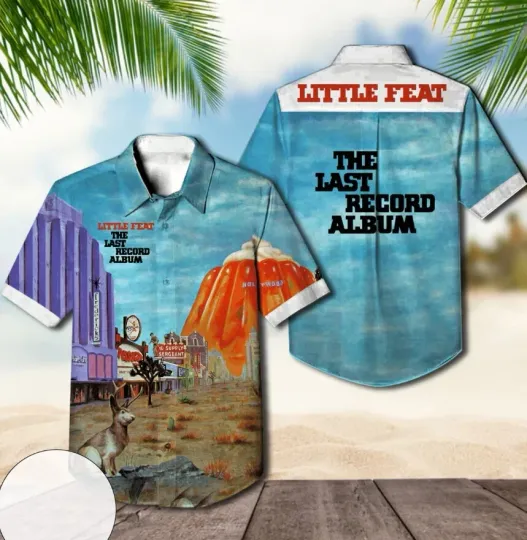Discover Little Feat The Last Record Album Cover Hawaiian Shirt