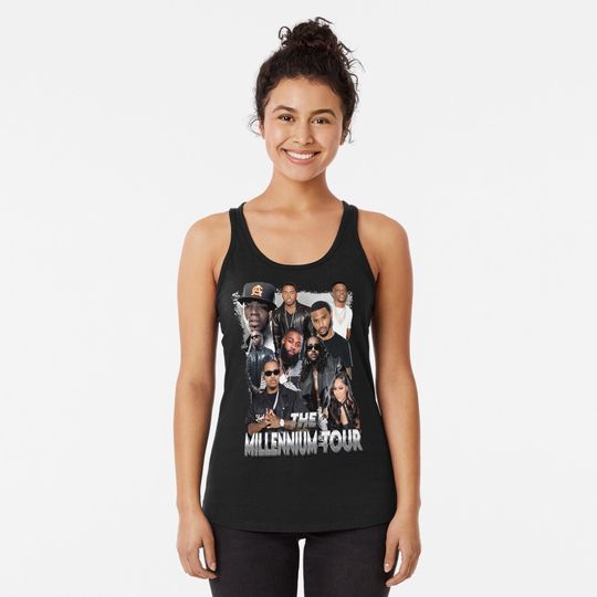 Discover Millennium Tour 2025 T-Shirt – Custom Vintage Nostalgia Concert Tee for Big Fans  Tank Top