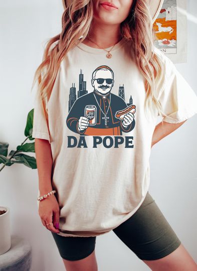 Discover Da Pope Tee, Robert Prevost Shirt, Religious Gift Shirt, American Chicago Pope Shirt