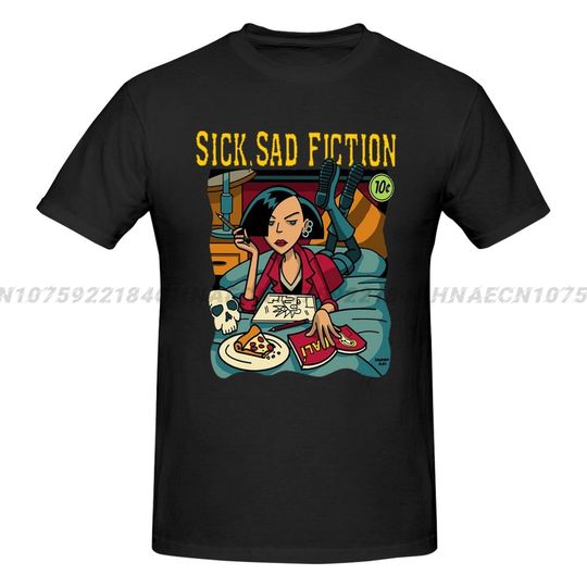 Discover Men Shirt New Darias Pulp Fiction Short Sleeve T Shirt