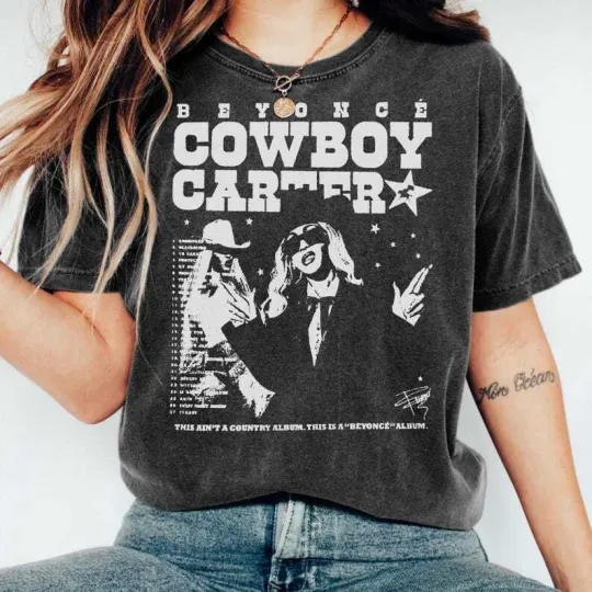 Discover Vintage Beyonce Cowboy Carter T-Shirt