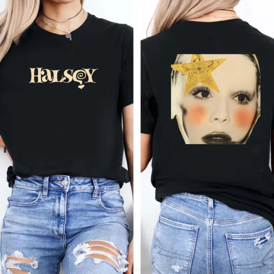 Discover Halsey Graphic Shirt, 2025 Halsey for My Last Trick the Tour Shirt