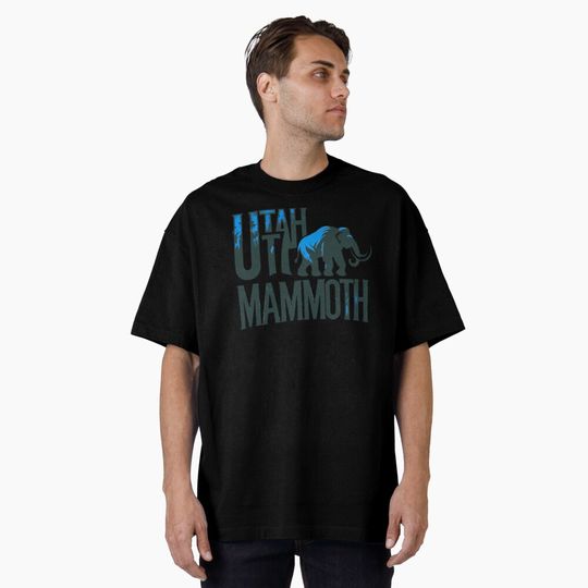 Discover Utah Mammoth  Oversized T-Shirt