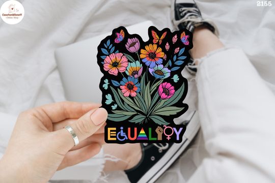 Discover Equality LGBT Anti Trump Sticker/ Car Magnet, Anti Trum Sticker