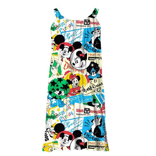 Discover Mouse And Friend Beach Dress, Fairy Chipmunks Mom Dress, Timeless Cartoon