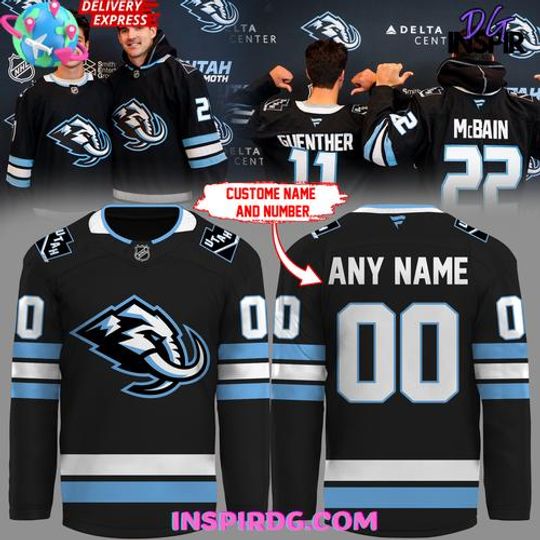 Discover Custom Utah Mammoth Hockey Jersey 2025 – New Uniform Shirt for Hockey Fans