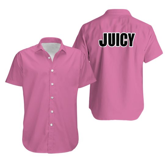 Discover Vegeta Juicy Pink Dragon Ball Z Abridged Men’s Short Sleeve Button Up Hawaiian Shirt