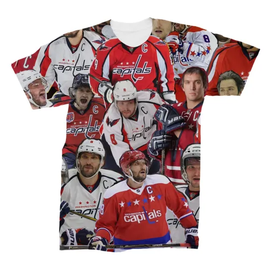 Discover Alexander Ovechkin Photo Collage T-Shirt