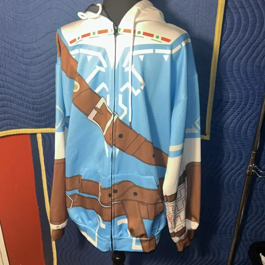 Discover The Legend of Zelda 3D Hoodie Zip