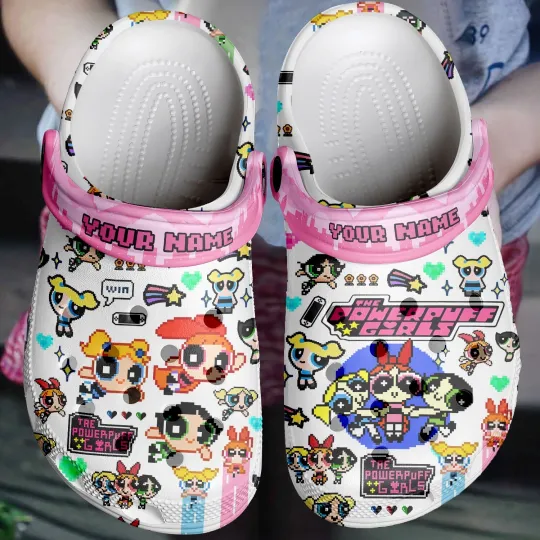 Discover The Powerpuff Girlss Cartoon Slippers Clogsband Clogs Comfortable For Men Women