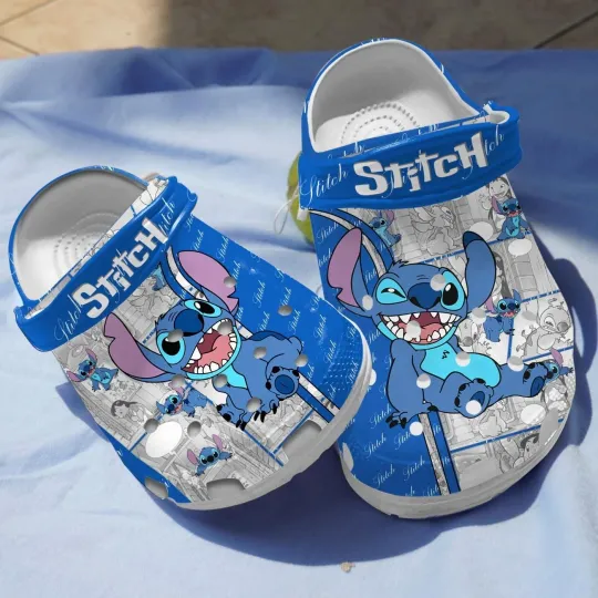 Discover Stitchh Cartoon Slippers Clogsband Clogs Comfortable For Men Women