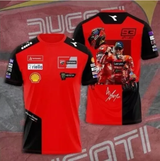 Discover Marc Marquez 3D Apparel T shirt
