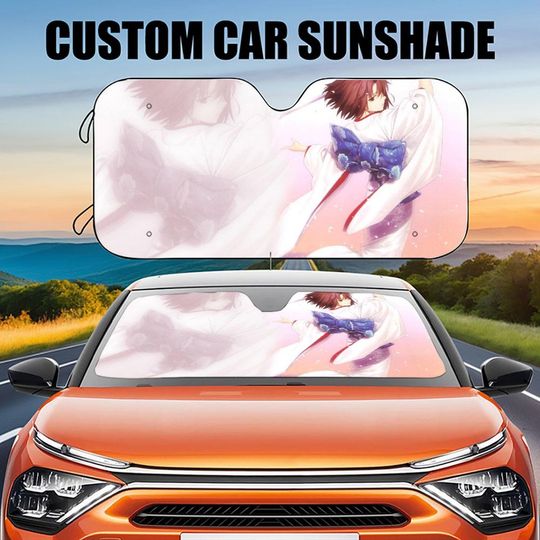 Discover Anime girls Cartoon Car Sunshade