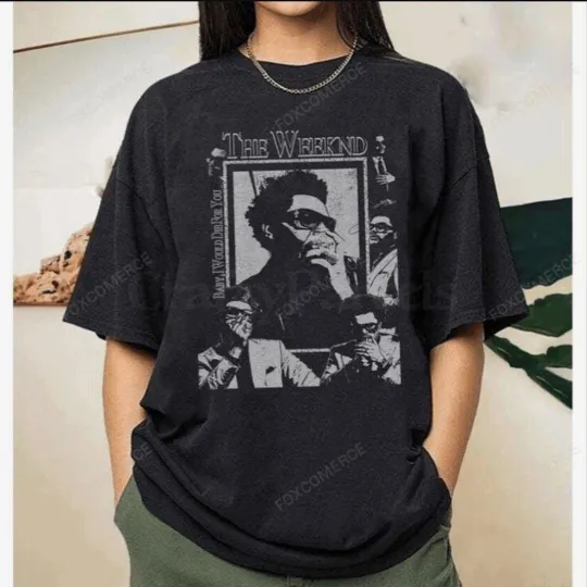 Discover Weeknds Vintage Graphic T-shirt Hip