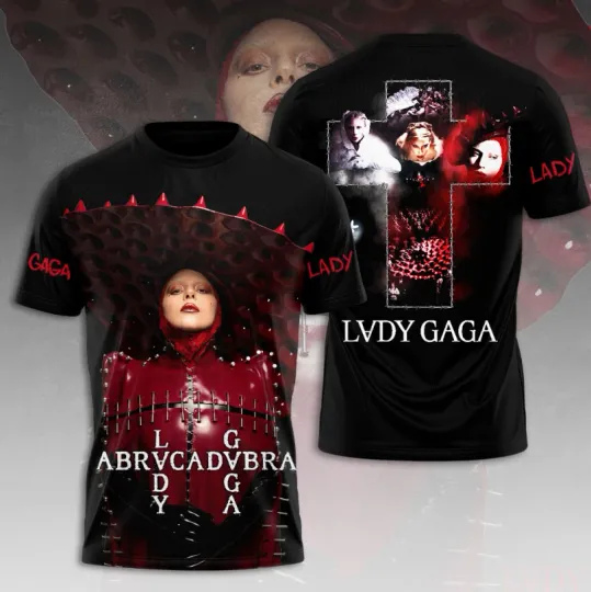 Discover Ld ga 2025 Tour 3D All Over Printed T-Shirt Gift For Fans