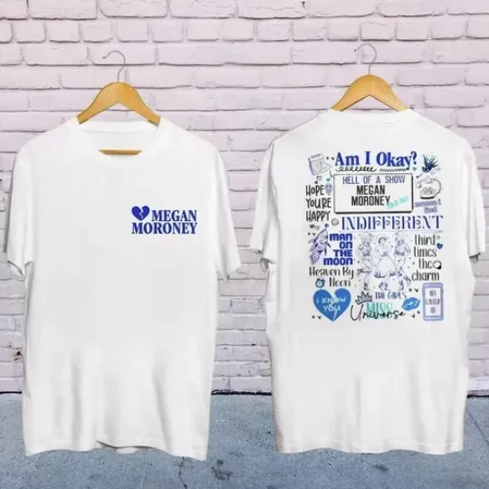 Discover Megan Moroney Shirt, 2025 Megan Moroney Am I Okay Tour T-shirt