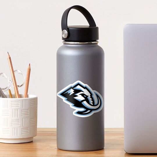 Discover Utah Mammoth Hockey Sticker