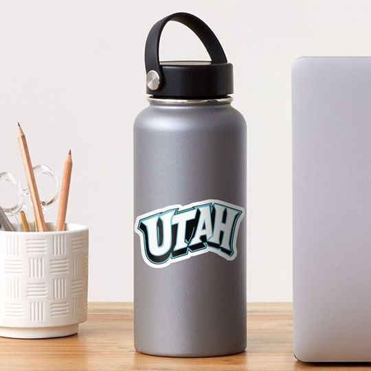 Discover utah mammoth Sticker