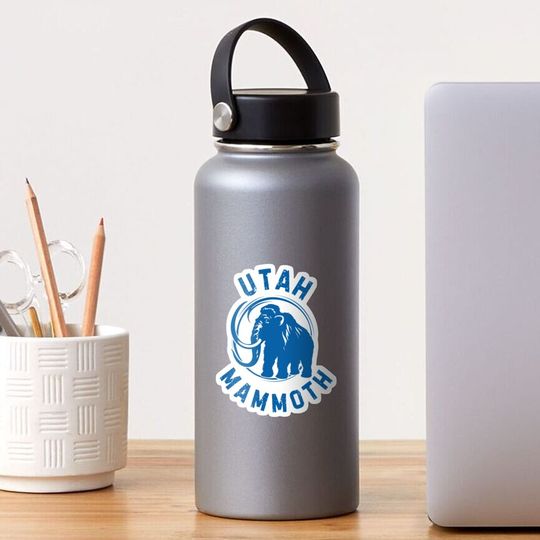 Discover Utah mammoth  Sticker