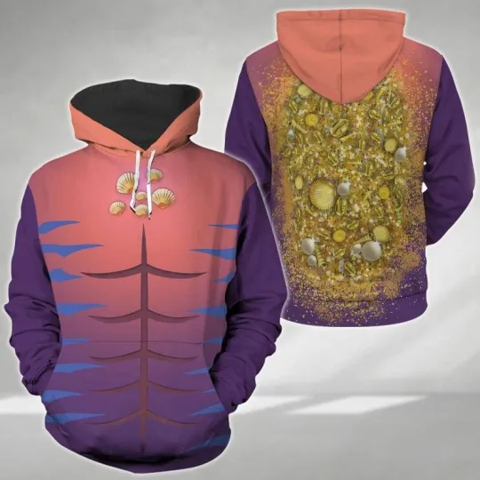 Discover Tamatoa moanaa Cosplay Costume Father&#039;s Day Gift Hoodie 3D Printed
