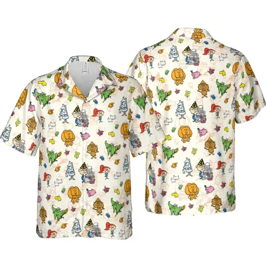 Discover The Wizard Of Oz Hawaiian Button Down Shirt