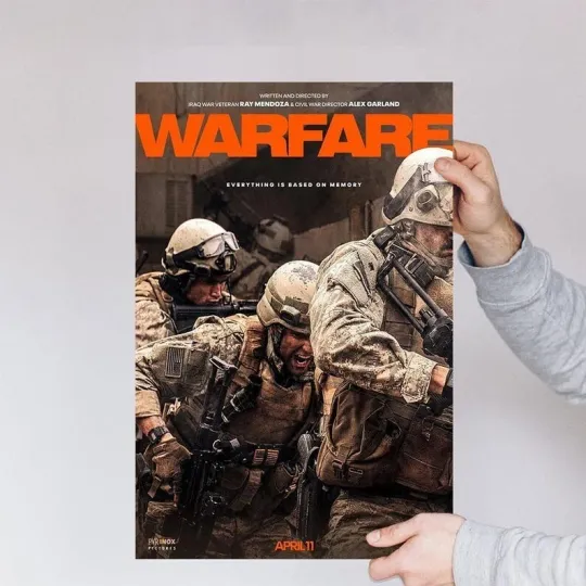 Discover Warfare (2025) Classic movie Poster